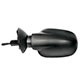 Retrovisor externo - importado - Renault Logan Expression 1.6 8V Hi-Torque Flex de 2007 at 2010 - Logan/Sandero 2007 at 2009 - com controle - preto - lado do motorista - cada (unidade) - VM6800L