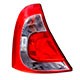 Lanterna traseira principal - alternativo - Fitam - Clio hatch 2013 at 2016 - carcaa vermelha - lado do motorista - cada (unidade) - 32030E