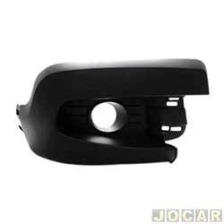 Grade (moldura) lateral do para-choque - importado - <b>Renault Sandero Stepway Rip Curl 1.6 16V Hi-Flex de 2012 at 2014</b> - Sandero Stepway 2011 at 2014 - lado do passageiro - cada (unidade) - 24880