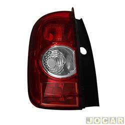 Lanterna traseira principal - TYC - <b>Renault Duster Expression 4X2 1.6 16V Hi-Flex 4P de 2011 at 2015</b> - Duster 2011 at 2015 - lado do motorista - cada (unidade) - 511978