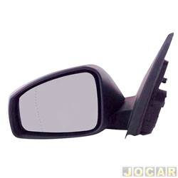 Retrovisor externo - importado - Fluence 2010 at 2014 - eltrico - com pisca - Foldway - para pintar - lado do motorista - cada (unidade) - VM6141EBSAL