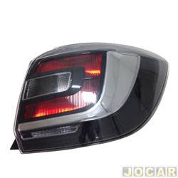 Lanterna traseira principal - <b>Renault Sandero Stepway Rip Curl 1.6 8V Hi-Power de 2015 at 2016</b> - Sandero Stepway 2014 at 2019 - fum - lado do passageiro - cada (unidade)