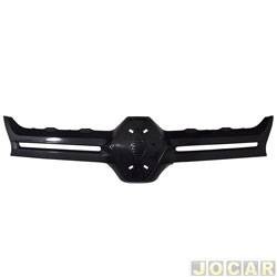 Grade dianteira - alternativo - Fipparts (Retrovex) - <b>Renault Duster Expression 4X2 1.6 16V SCe Flex 4P de 2016 at 2020</b> - Duster 2015 at 2020 - externa - preta - cada (unidade) - 16050