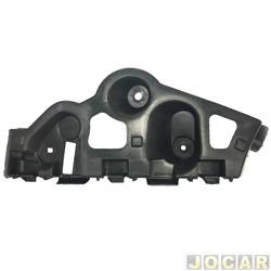 Suporte da ponta lateral do para-choque - <b>Renault Sandero Stepway Expression 1.6 16V SCe de 2017 at 2019</b> - Sandero 2014 at 2019 - guia lateral - traseiro - lado do passageiro - cada (unidade)