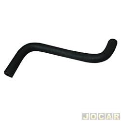 Mangueira do radiador - Jahu - <b>Renault Clio Hatch Expression 1.0 8V gasolina 4P de 2003 at 2006</b> - Clio 1.0 8V 2003 at 2008 - com ar condicionado - superior - cada (unidade) - 19876-2