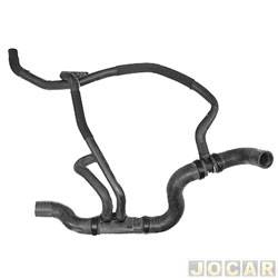 Mangueira do radiador - Jahu - <b>Renault Duster Tech Road II 4X2 2.0 16V Hi-Flex 4P de 2013 at 2015</b> - Duster 2.0 2011 at 2018 - (para modelos com cmbio mecnico) - inferior - cada (unidade) - 22474-4