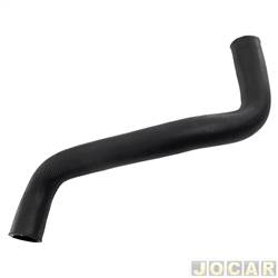 Mangueira do radiador - Jahu - <b>Renault Sandero Stepway Rip Curl 1.6 16V Hi-Flex de 2012 at 2014</b> - Logan/Sandero/Symbol 1.6 16V 2007 at 2013 - Clio 1.6 16V 2003 at 2008 - entrada - inferior - cada (unidade) - 19455-9
