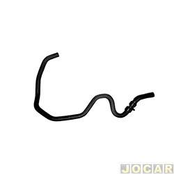 Mangueira de refrigerao - Jahu - <b>Renault Sandero Expression 1.6 8V Hi-Torque flex de 2007 at 2011</b> - Sandero 1.6 2007 at 2011 - cada (unidade) - 21496-7