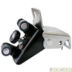 Guia da porta lateral - <b>Renault Kangoo Express 1.6 16V Hi-Flex com porta lateral de 2010 at 2017</b> - Kangoo 1999 at 2017 - completa - cada (unidade)