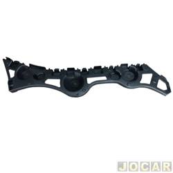 Suporte da ponta lateral do para-choque - <b>Renault Logan Expression 1.6 8V Hi-Power Flex de 2013 at 2017</b> - Logan 2015 at 2019 - traseiro - lado do motorista - cada (unidade)