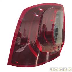 Lanterna traseira principal - alternativo - Fitam - <b>Renault Oroch Expression 1.6 16v SCe cmbio manual 4x2 Flex 4p de 2016 at 2021</b> - Oroch 2015 at 2021 - sem LED - lado do motorista - cada (unidade) - 32045E