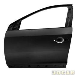 Porta - importado - <b>Renault Fluence Expression 1.6 16V cmbio manual Hi-Flex 4P de 2010 at 2014</b> - Fluence 2010 at 2014 - dianteira - lado do motorista - cada (unidade) - 28853