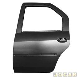 Porta - importado - <b>Renault Logan Expression 1.6 8V Hi-Torque Flex de 2007 at 2013</b> - Logan 2007 at 2014 - traseira - lado do motorista - cada (unidade) - 29607