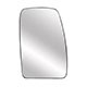 Lente do retrovisor com base - importado - Renault Master Furgo L3H2 2.8dTi 3P de 2003 at 2005 - Master 2002 at 2012 - superior - lado do passageiro - cada (unidade) - 29998