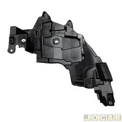 Suporte da ponta lateral do para-choque - importado - <b>Renault Fluence GT Line 2.0 16V CVT Hi-Flex 4P de 2014 at 2016</b> - Fluence 2014 at 2018 - dianteiro - lado do passageiro - cada (unidade) - 30728