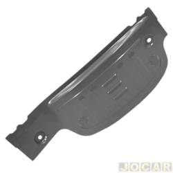 Painel traseiro - <b>Renault Logan Expression 1.6 8V Hi-Power cmbio EasyR Flex de 2014 at 2017</b> - Logan 2013 at 2020 - interno - para pintar - inferior - cada (unidade)