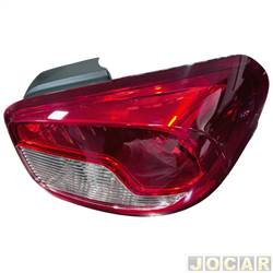 Lanterna traseira principal - alternativo - Fitam - <b>Renault Kwid Ionic 1.0 12V SCe Flex 4P de 2017 at 2018</b> - Kwid 2017 at 2021 - lado do passageiro - cada (unidade) - 32052D