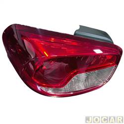 Lanterna traseira principal - alternativo - Fitam - <b>Renault Kwid Ionic 1.0 12V SCe Flex 4P de 2017 at 2018</b> - Kwid 2017 at 2021 - lado do motorista - cada (unidade) - 32052E