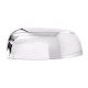 Capa do retrovisor - Fitam - Renault Duster Expression 4X2 1.6 16V Hi-Flex 4P de 2011 at 2013 - Duster 2011 at 2014 - cromada - lado do motorista - cada (unidade) - 42050CCE