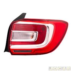 Lanterna traseira principal - alternativo - Fitam - <b>Renault Logan Expression 1.6 8V Hi-Power cmbio EasyR Flex de 2014 at 2017</b> - Logan 2014 at 2022 - lado do passageiro - cada (unidade) - 32048D