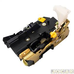 Fechadura da porta - Drivetec - <b>Renault Master Minibus L2H2 2.8dTi 3P de 2002 at 2004</b> - Master 2.5/2.8 2002 at 2012 - mecnica - dianteiro - lado do passageiro - cada (unidade) - 73287