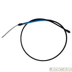 Cabo do freio de mo - Fnia - <b>Renault Logan Expression 1.6 8V Hi-Torque Flex de 2007 at 2013</b> - Logan 2007 at 2013 - freio a tambor - 1700mm - lado do motorista - cada (unidade) - 33-048