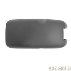 Capa da dobradia da tampa da mala - importado - <b>Renault Master Furgo L2H2 2.8dTi 3P de 2002 at 2005</b> - Master 2002 at 2012 - dobradia - preta - lado do passageiro - cada (unidade) - 34106