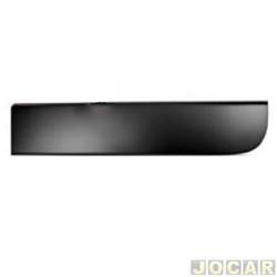 Friso lateral - importado - <b>Renault Master Minibus L2H2 2.8dTi 3P de 2002 at 2004</b> - Master 2013 at 2024 - porta traseira - lado do passageiro - cada (unidade) - 34428.