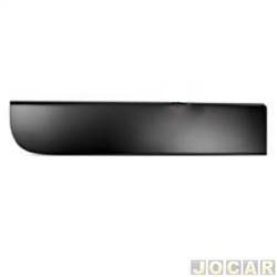 Friso lateral - importado - <b>Renault Master Minibus L2H2 2.8dTi 3P de 2002 at 2004</b> - Master 2013 at 2024 - porta traseira - lado do motorista - cada (unidade) - 34429