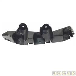 Suporte da ponta lateral do para-choque - importado - <b>Renault Duster Intense 1.6 16V SCe CVT X-Tronic Flex 4P de 2020 em diante</b> - Duster 2021 at 2025 - dianteiro - lado do passageiro - cada (unidade) - 34734.