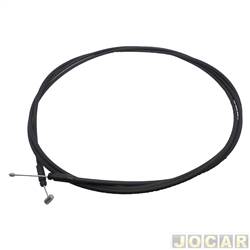 Cabo de abertura do cap - Ori - <b>Renault Kwid Ionic 1.0 12V SCe Flex 4P de 2017 at 2018</b> - Kwid 2017 at 2021 - cabo da alavanca do cap do porta-malas - cada (unidade) - 85317