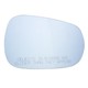 Lente do retrovisor sem base - Flabeg (Refil) - Renault Logan Expression 1.6 8V Hi-Torque Flex de 2007 at 2009 - Logan 2007 at 2009 - Sandero 2007 at 2011 - exceto o modelo Stepway e UP - azul - lado do passageiro - cada (unidade) - 1522