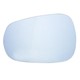 Lente do retrovisor sem base - Flabeg (Refil) - Renault Sandero Expression GT Line 1.6 16V Hi-Flex de 2010 at 2011 - Logan 2007 at 2009 - Sandero 2007 at 2011 - exceto o modelo Stepway e UP - azul - lado do motorista - cada (unidade) - 1523