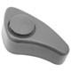 Manopla de regulagem do banco - alternativo - Renault Kangoo Express 1.6 16V Hi-Flex com porta lateral de 2010 at 2017 - Clio 1999 at 2012 - Kangoo 1999 at 2017 - grafite - lado do passageiro - cada (unidade)