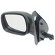 Retrovisor externo - importado - Renault Kangoo Express 1.6 16V Hi-Flex com porta lateral de 2010 at 2017 - Kangoo 2003 at 2017 - com controle - preto - lado do motorista - cada (unidade) - VM131NL