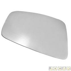 Lente do retrovisor sem base - Flabeg (Refil) - Fluence 2010 at 2018 - lado do motorista - cada (unidade) - 1827