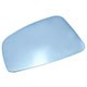 Lente do retrovisor sem base - Flabeg (Refil) - Renault Fluence Expression 1.6 16V cmbio manual Hi-Flex 4P de 2010 at 2014 - Fluence 2010 at 2018 - azul - lado do passageiro - cada (unidade) - 1830