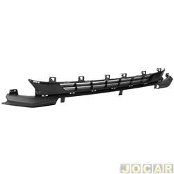 Grade inferior central do para-choque - importado - <b>Peugeot 208 Hatch Active 1.2 12V Flex 4P de 2016 at 2020</b> - 208 2016 at 2020 - sem furo para sensor - dianteiro - cada (unidade) - 25647