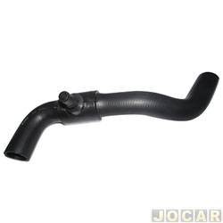 Mangueira do radiador - Jahu - <b>Peugeot 207 Hatch XR 1.4 8V Flex 4P de 2008 at 2014</b> - 206/207/307/C4 2001 at 2014 - inferior - cada (unidade) - 21906-1