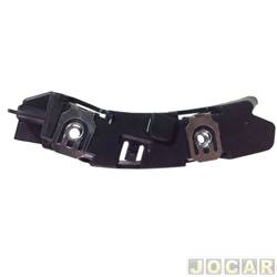 Suporte da ponta lateral do para-choque - G Componentes - <b>Peugeot 208 Hatch Active 1.2 12V Flex 4P de 2016 at 2020</b> - 208 2013 at 2020 - dianteiro - lado do passageiro - cada (unidade) - GU036