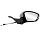 Retrovisor externo - importado - Peugeot 208 Hatch Allure 1.5 8V Flex 4P de 2013 at 2016 - 208 2013 at 2020 - com controle - preto - lado do passageiro - cada (unidade) - 31640.