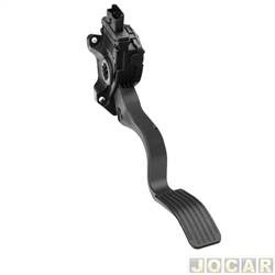Pedal do acelerador - Hella - <b>Peugeot 207 Hatch XR 1.4 8V Flex 2P de 2008 at 2014</b> - DS3 2012 at 2016 - 207/208/308 - 307 2000 at 2016 - C3 2009 at 2016 - eletrnico - transmisso manual - cada (unidade) - 6PV009949821