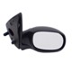 Retrovisor externo - SPJ - Peugeot 207 Hatch XR 1.4 8V Flex 2P de 2008 at 2014 - 206 1998 at 2010 - 207 2008 em diante - Hoggar 2010 em diante - sem controle - preto - lado do passageiro - cada (unidade) - EB054