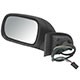 Retrovisor externo - importado - 307 2001 at 2005 - eltrico com sensor - capa para pintar - lado do motorista - cada (unidade) - 23533
