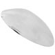 Aplique capa do retrovisor - Peugeot 206 Hatch Presence 1.6 16V Flex 4P de 2005 at 2007 - 206 1998 at 2008 - Xsara Picasso 2001 em diante - autoadesiva - cromado - lado do motorista - cada (unidade)