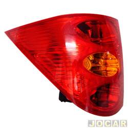 Lanterna traseira principal - alternativo - Depo - Hoggar 2011 em diante - amarela/vermelha - sem r - lado do motorista - cada (unidade) - 52867