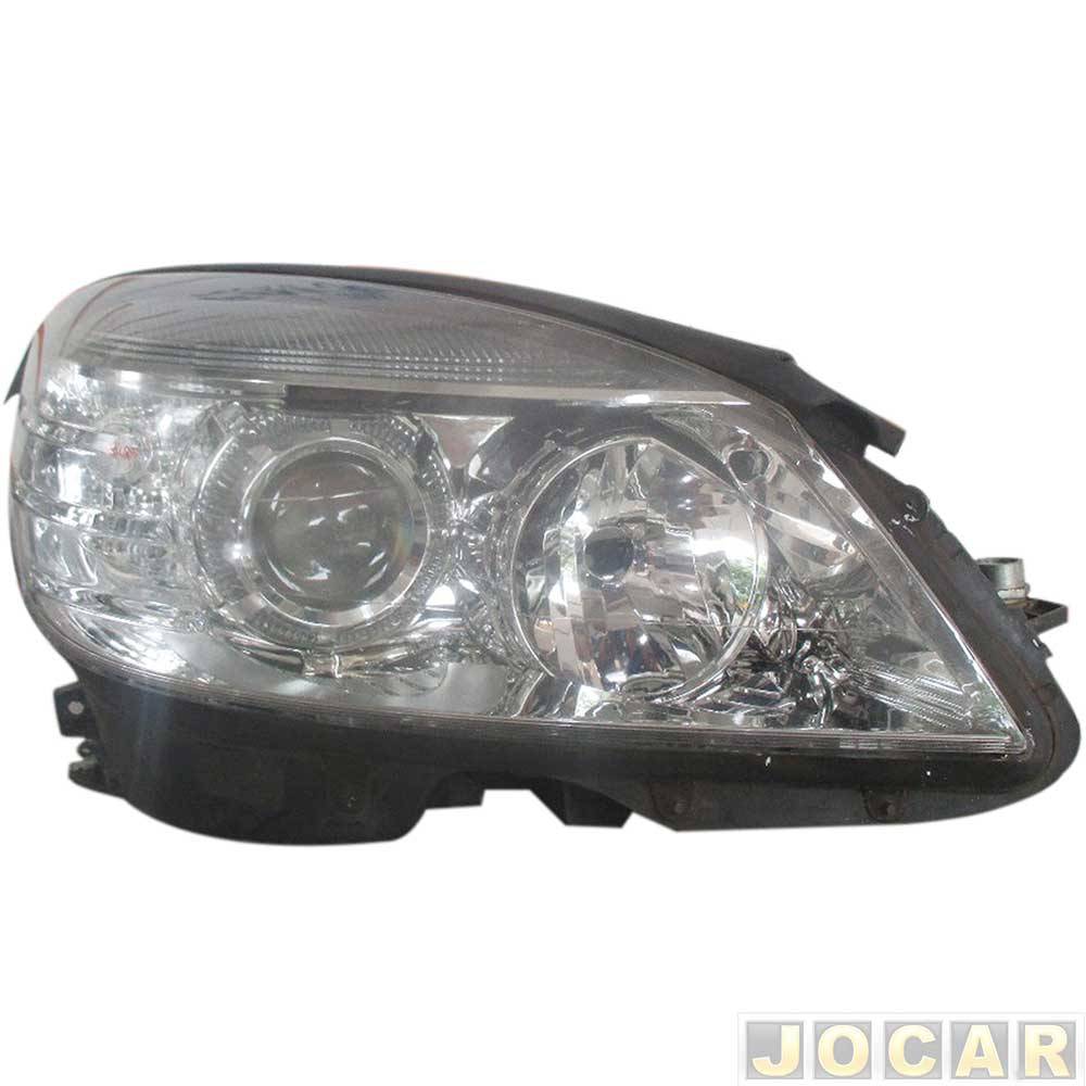 Farol principal - TYC - C180/C200/C250/C280/C300 2008 até 2014 - sem xenon - lado do passageiro - cada (unidade) - 20776