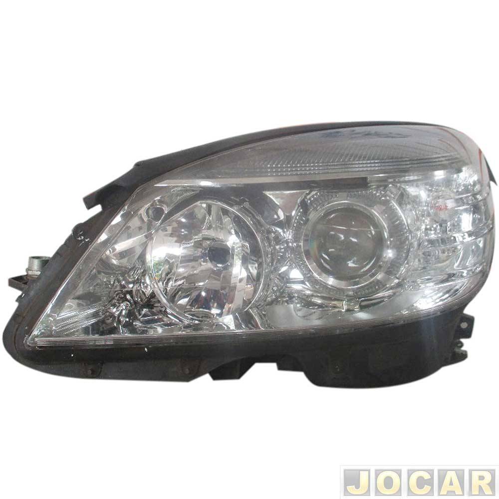 Farol principal - TYC - C180/C200/C250/C280/C300 2008 até 2014 - sem xenon - lado do motorista - cada (unidade) - 20775