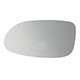 Lente do retrovisor com base - Blawer - Classe A 1999 at 2005 - prata - lado do motorista - cada (unidade) - 97503LE