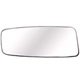 Lente do retrovisor com base - importado - Mercedes-Benz Sprinter 515-CDI Chassi Extra Longo 2.2 Bi-Turbo de 2012 at 2016 - Sprinter 2013 at 2019 - inferior - prata - lado do passageiro - cada (unidade) - 24244